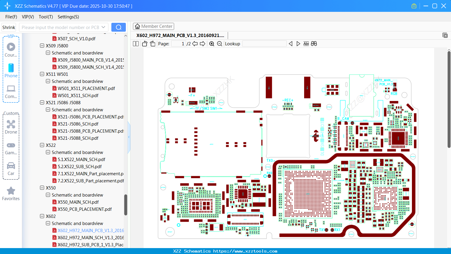 Infinix X602_H972_MAIN_PCB_V1.3_20160921